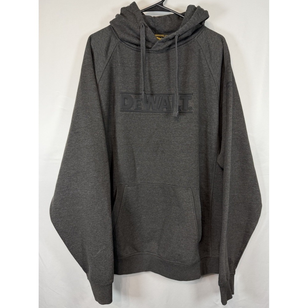 DEWALT Weatherford  Charcoal Hoodie Cotton XL /Poly Sweatshirt w/Pocket